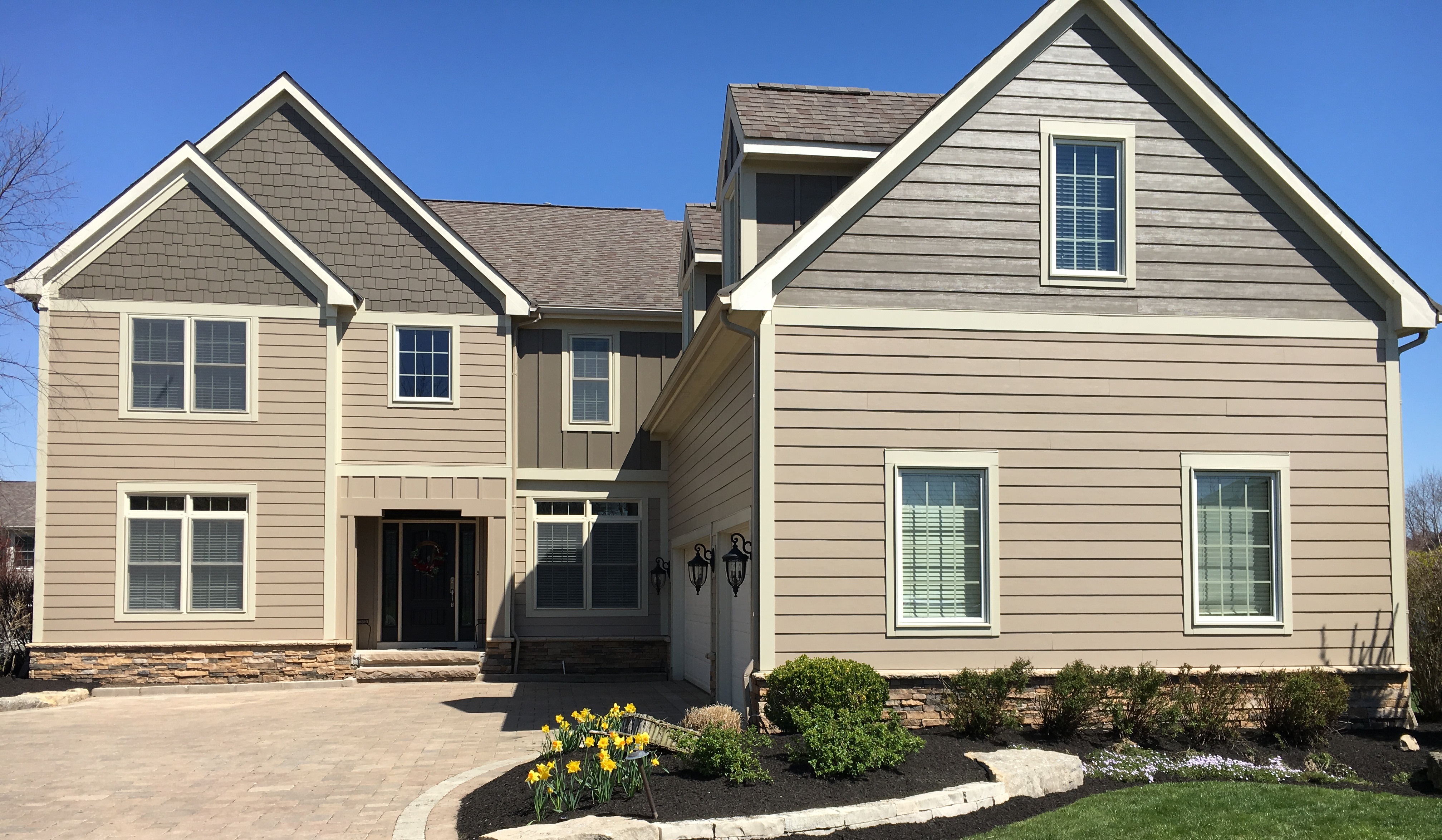 James Hardie fiber cement siding installation